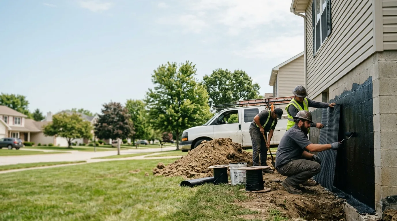 Basement Waterproofing in Monticello, IL near me
